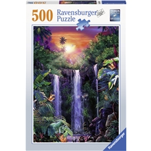 Puslespill 500 deler Magical Waterfall