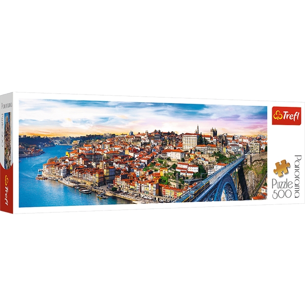 Puslespill 500 Deler Panorama Porto (Bilde 1 av 2)