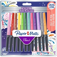 1  - PaperMate Flair Metallic 12-pack