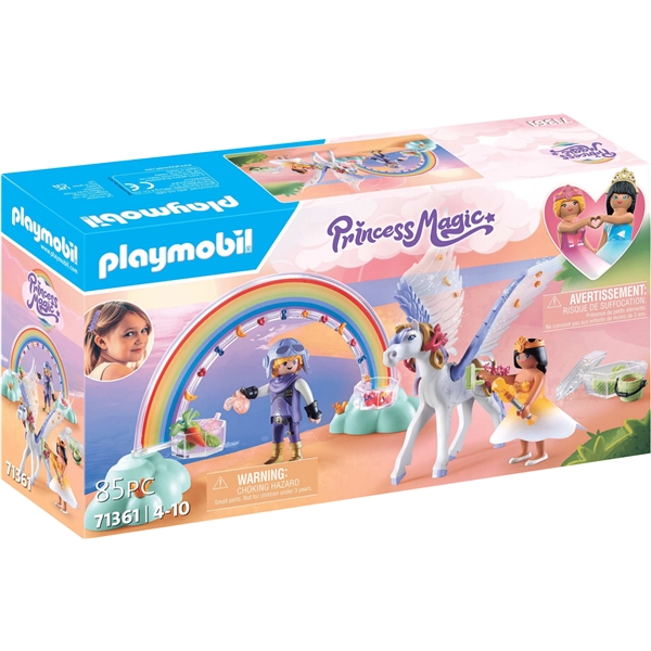 71361 Playmobil Princess Magic Pegasus & Rainbow (Bilde 1 av 7)