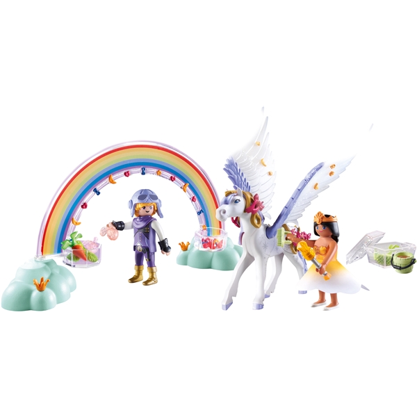 71361 Playmobil Princess Magic Pegasus & Rainbow (Bilde 2 av 7)