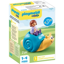 71322 Playmobil 1.2.3 Svingsnegl med rangle