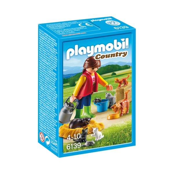 6139 Playmobil Fargerik Kattefamilie (Bilde 1 av 3)