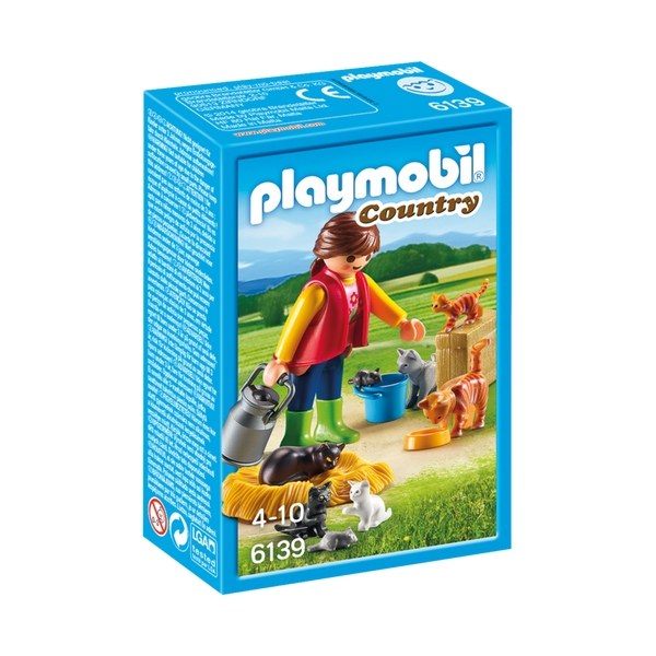 6139 Playmobil Fargerik Kattefamilie (Bilde 1 av 3)