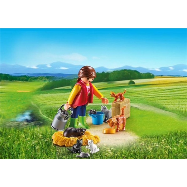 6139 Playmobil Fargerik Kattefamilie (Bilde 3 av 3)