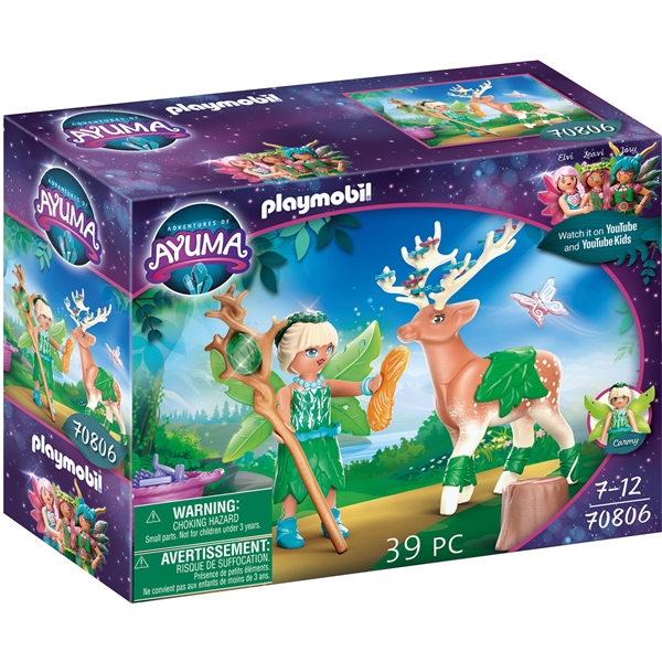 70806 Playmobil Ayuma Forest Fairy med Totemdyr (Bilde 1 av 3)