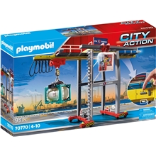 70770 Playmobil Cargo Lastekran med Container