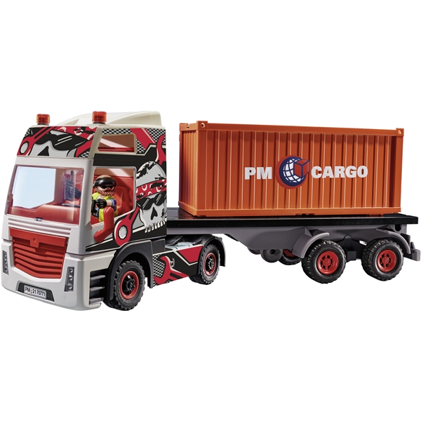 70771 Playmobil Cargo Lastebil med Lastecontainer (Bilde 3 av 7)