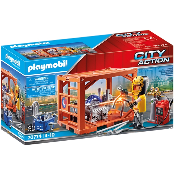 70774 Playmobil Cargo Containerprodusent (Bilde 1 av 3)