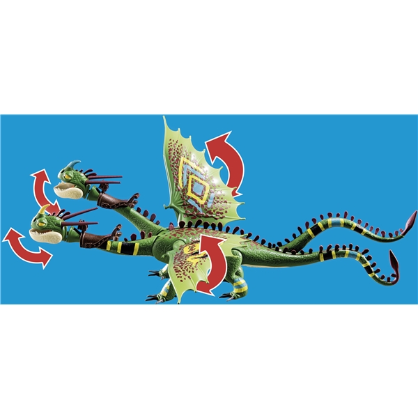 70730 Playmobil Dragon: Flåbusa og Flåbuse (Bilde 4 av 6)