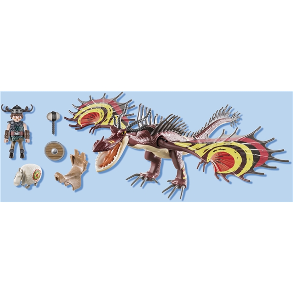 70731 Playmobil Dragon: Snotlout og Hookfang (Bilde 2 av 5)