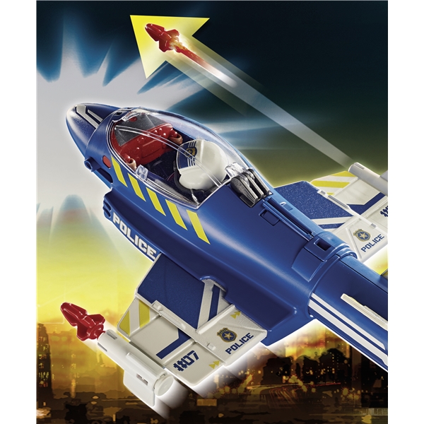 70780 Playmobil City Police Jet: Jakt med droner (Bilde 4 av 8)
