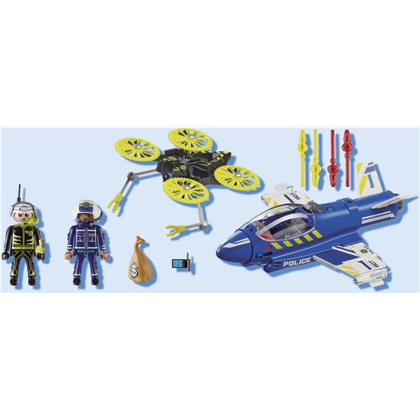 70780 Playmobil City Police Jet: Jakt med droner (Bilde 7 av 8)