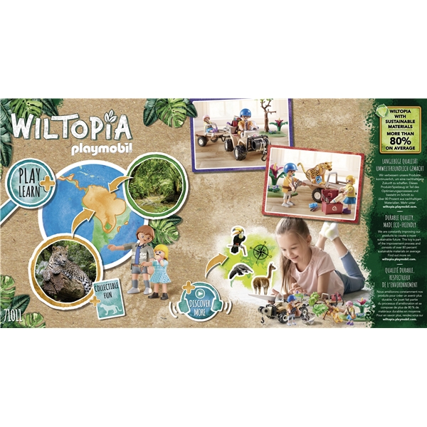 71011 Playmobil Wiltopia Animal Rescue Quad (Bilde 7 av 7)