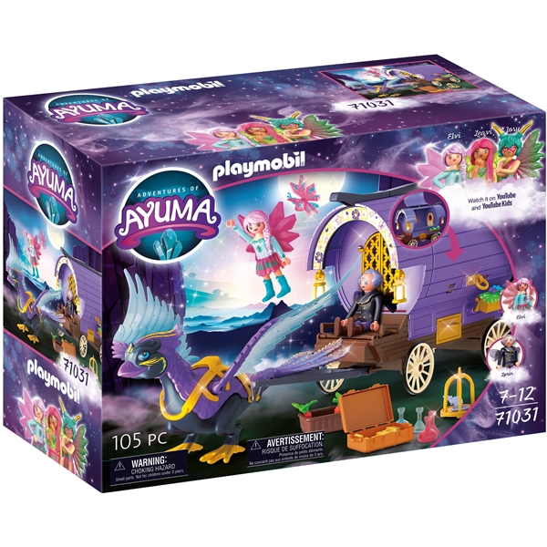 71031 Playmobil Ayuma Fairy-vogn med Phoenix (Bilde 1 av 8)