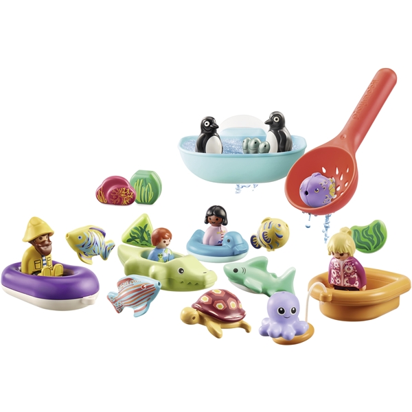 71086 Playmobil 1.2.3 Aqua adventskalender (Bilde 2 av 5)