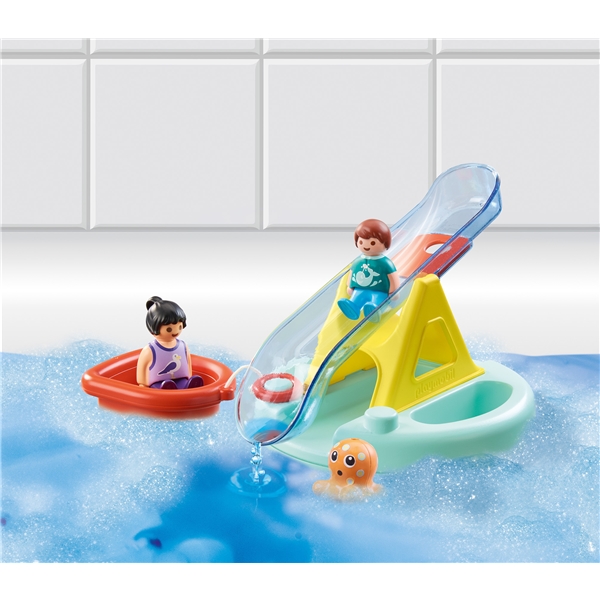 70635 Playmobil 1.2.3 Aqua svømmeøy med sklie (Bilde 3 av 5)