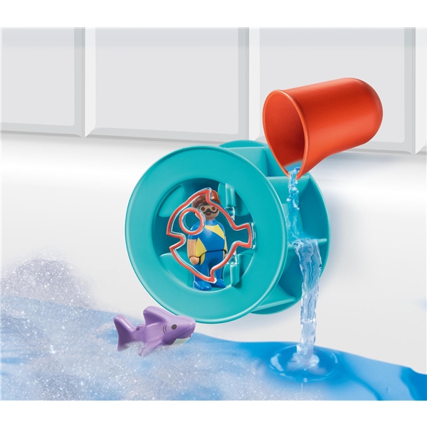 70636 Playmobil 1.2.3 Aqua Vannhjul med babyhai (Bilde 3 av 5)