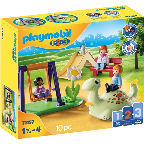 71157 Playmobil 1.2.3 Lekeplass (Bilde 1 av 7)
