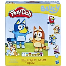 Play-Doh Bluey lekesett