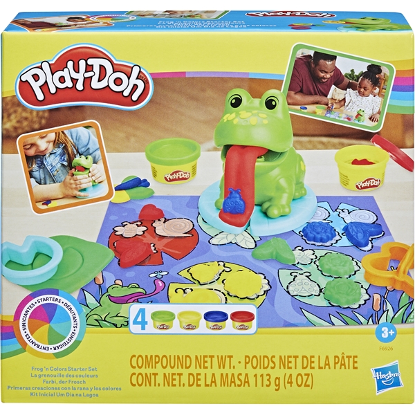 Play-Doh lekesett Frog 'n Colors startsett (Bilde 1 av 3)