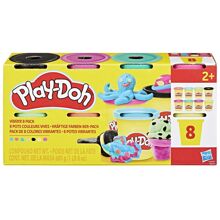Play-Doh Modellervoks 8-pakning Livlige Farger