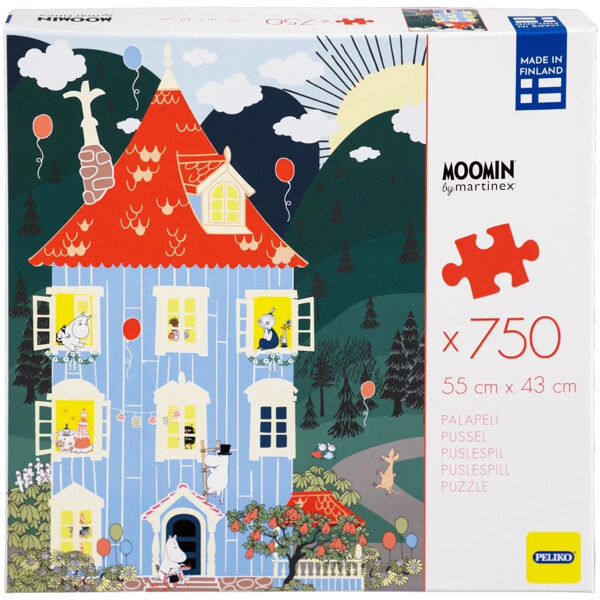 Puslespill 750 Biter Mummihuset (Bilde 1 av 2)
