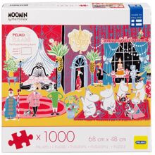 Puslespill 1000 Biter Mummitrollet Hotell Riviera
