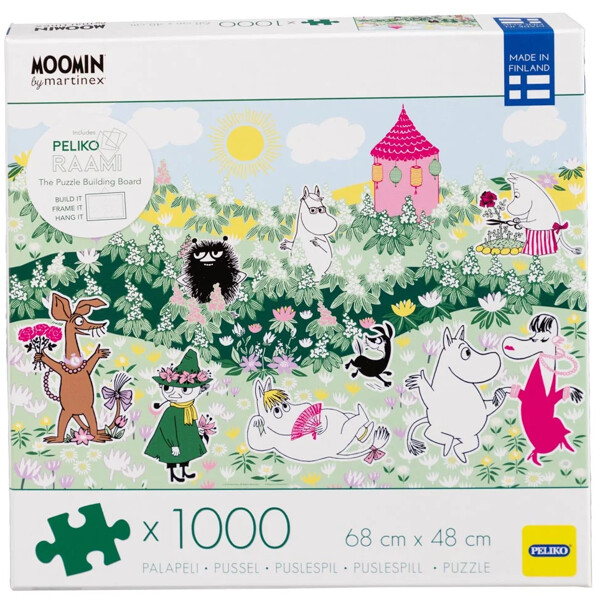 Puslespill 1000 Biter Mummi Blomsterhage (Bilde 1 av 2)