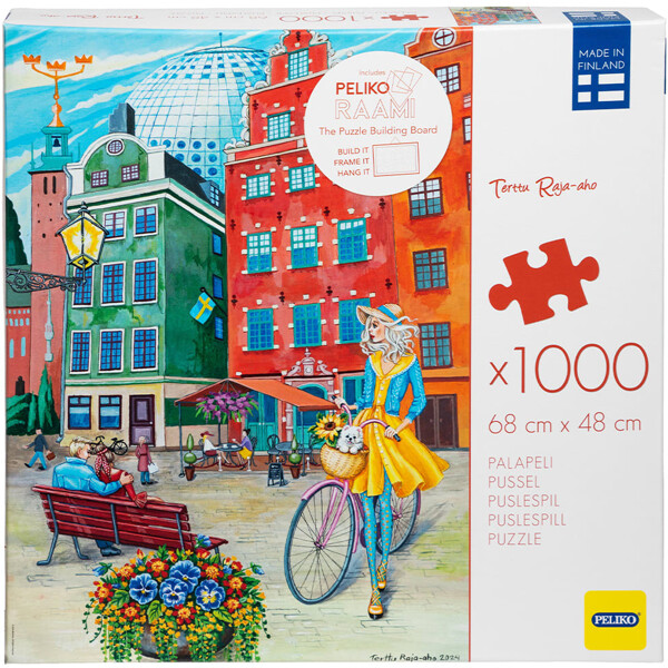 Puslespill 1000 Biter Terttu Raja-aho Stockholm (Bilde 1 av 2)