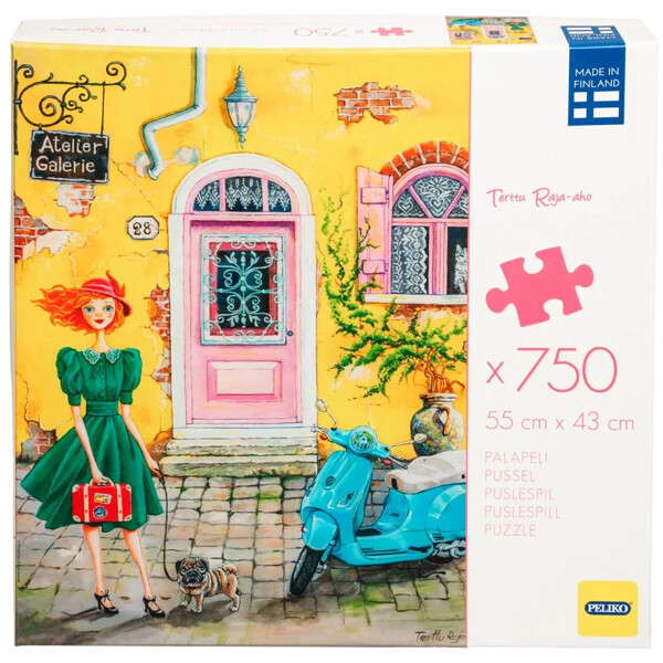 Puslespill 750 Biter Terttu Raja-aho Mademoiselle (Bilde 1 av 2)