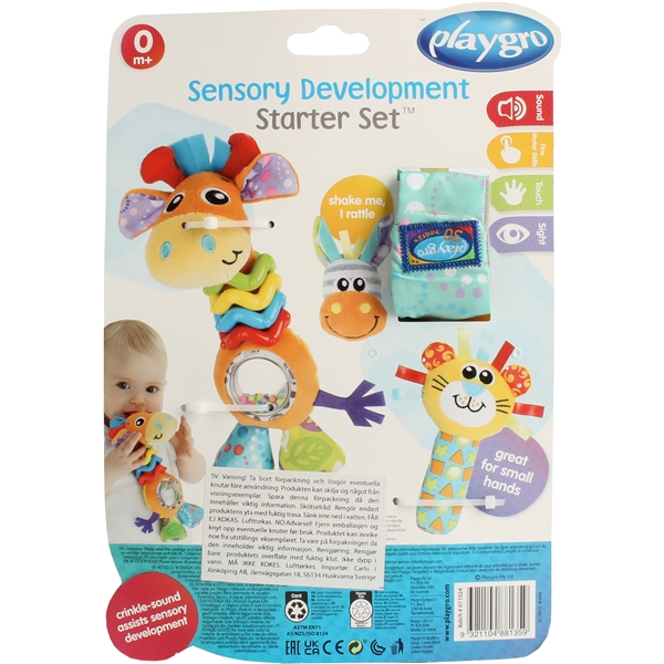 Playgro Sensory Development Starter Set (Bilde 3 av 3)