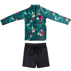 Piikaboo UV-puku Tropical 2-osainen 4-5 vuotiaille