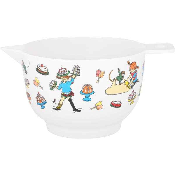 Pippi Langstrømpe Baker Bakeskål Hvit (Bilde 2 av 3)