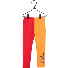 Pippi Leggings Rød/oransje
