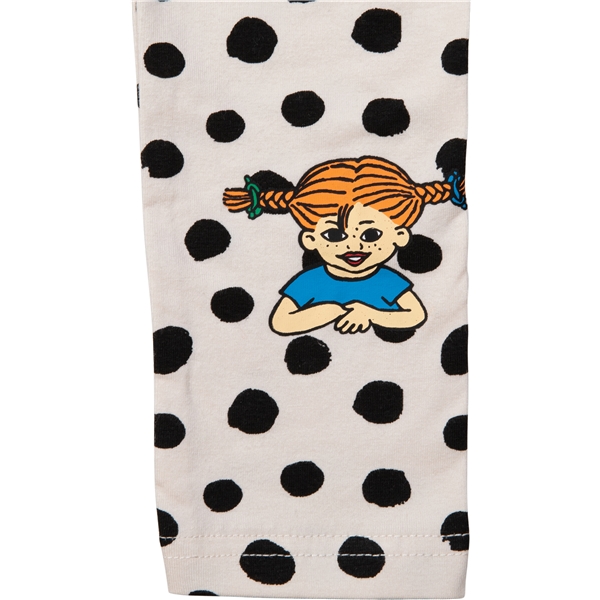 Pippi Polka Dot Leggings Kitt (Bilde 2 av 4)