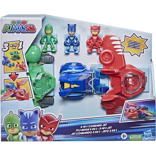 PJ Masks 3-in-1 Combiner Jet (Bilde 4 av 5)