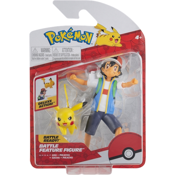 Pokémon Battle Figure Ash & Pikachu (Bilde 1 av 3)