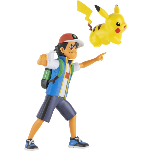 Pokémon Battle Figure Ash & Pikachu (Bilde 3 av 3)