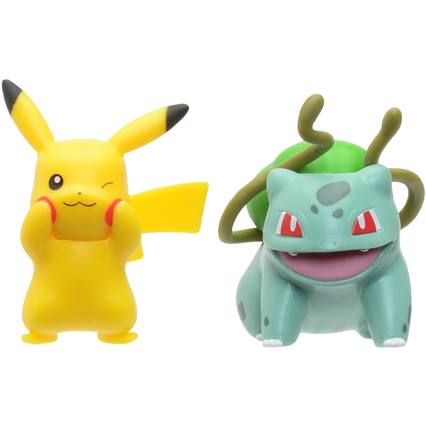 Pokémon Battle Figure (Bulbasaur & Pikachu) (Bilde 2 av 4)