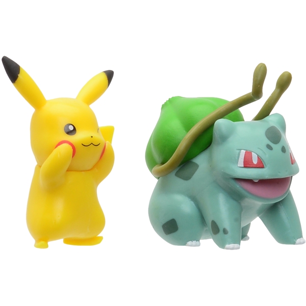 Pokémon Battle Figure (Bulbasaur & Pikachu) (Bilde 3 av 4)