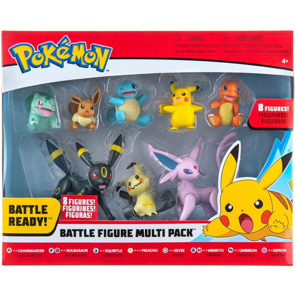 Pokémon Battle Figures 8-Pack (Bilde 1 av 10)