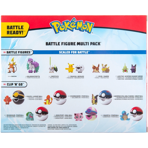 Pokémon Battle Figures 8-Pack (Bilde 2 av 10)