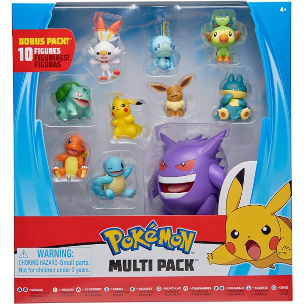 Pokémon Battle Figures 10-Pack (Bilde 1 av 2)