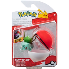 Pokemon Clip 'N Go Bulbasaur & Poké Ball