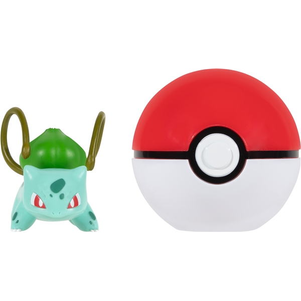 Pokemon Clip 'N Go Bulbasaur & Poké Ball (Bilde 2 av 6)
