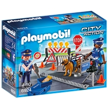 Playmobil 6924 Politi med Veisperring