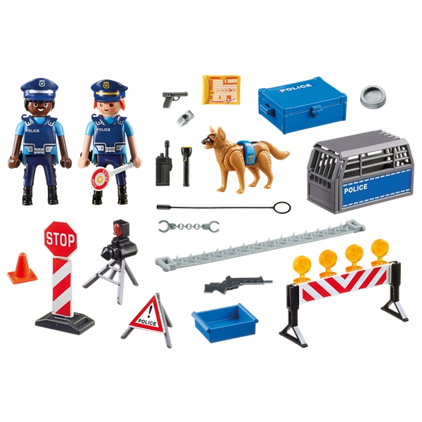 Playmobil 6924 Politi med Veisperring (Bilde 2 av 3)