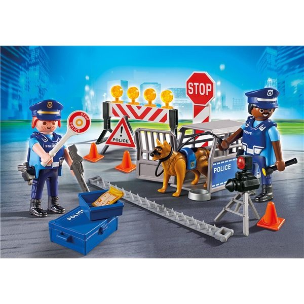 Playmobil 6924 Politi med Veisperring (Bilde 3 av 3)