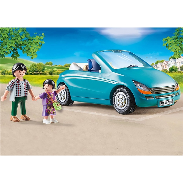 70285 Playmobil Pappa og Barn med en Cabriolet (Bilde 2 av 3)